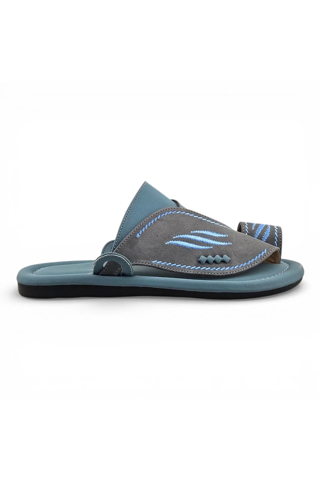 Light Grey / Light Sky Blue