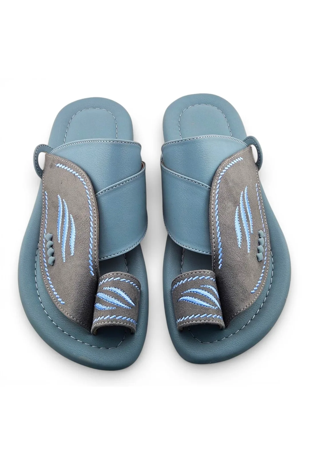 Light Grey / Light Sky Blue