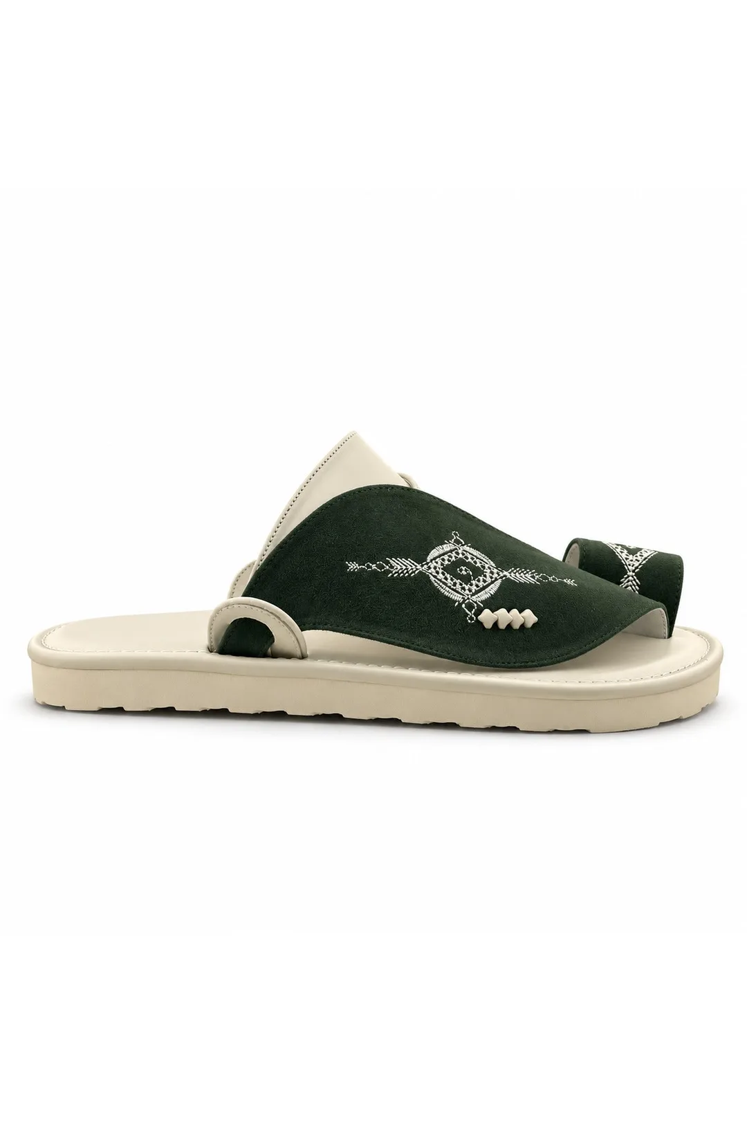 Olive Green / Cream