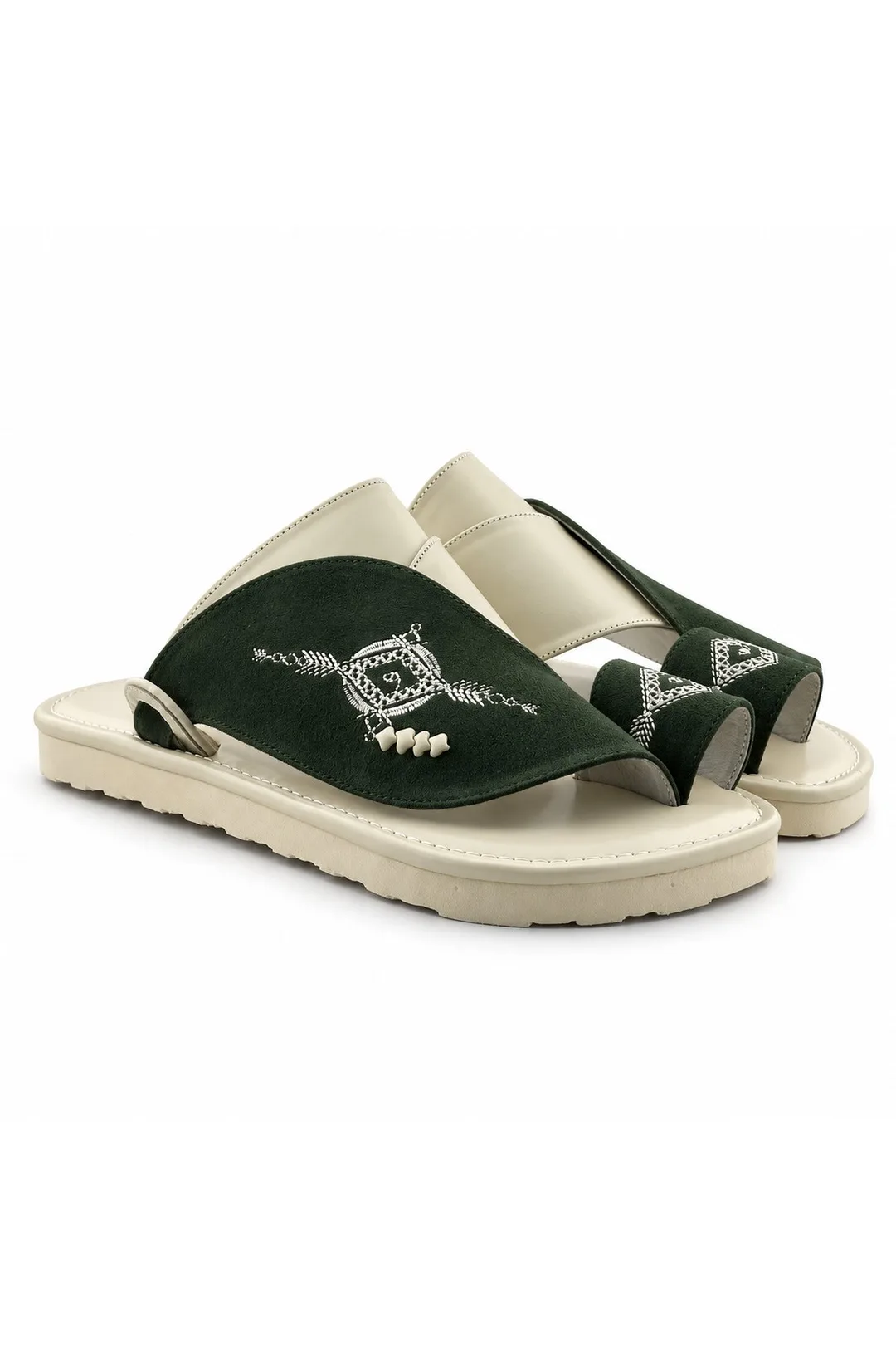 Olive Green / Cream