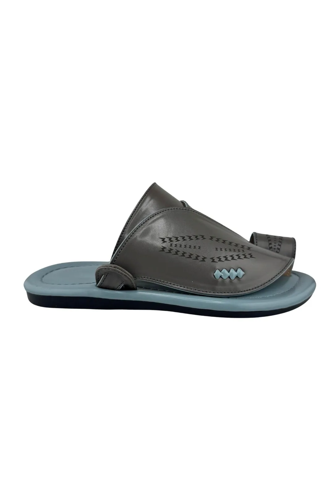 Grey / Light Sky Blue