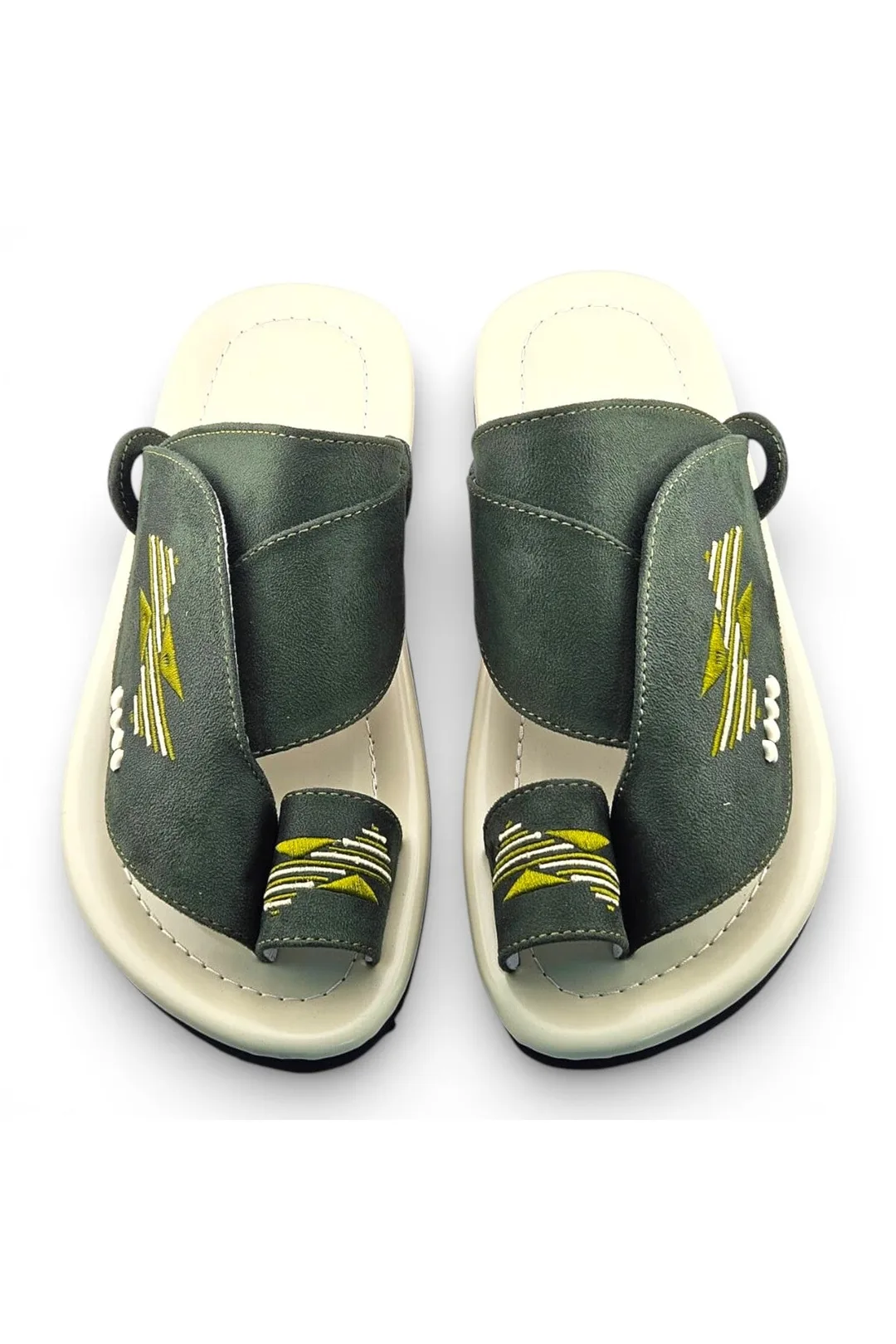 Olive Green / Cream