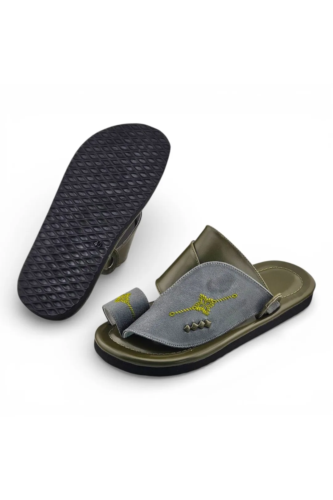Olive Green / Grey