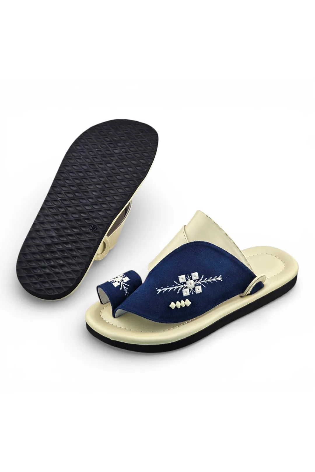 Navy Blue / Cream