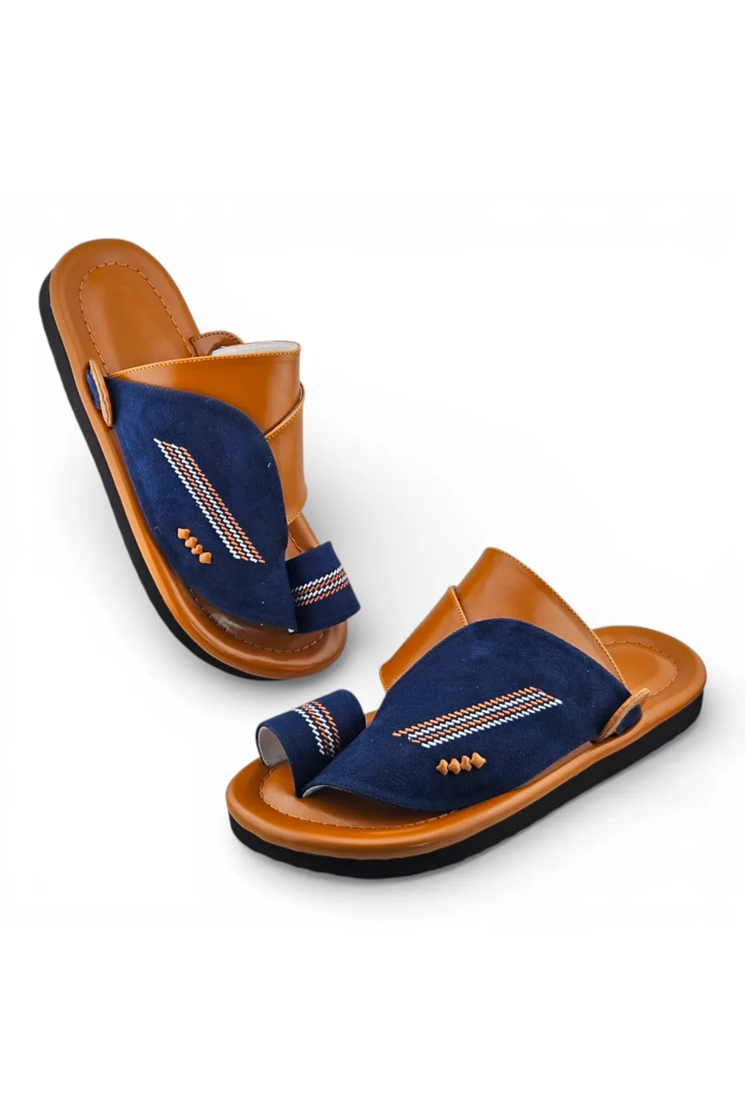 Navy Blue / Beige