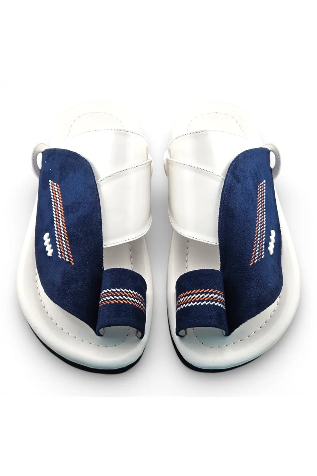 Navy Blue / White