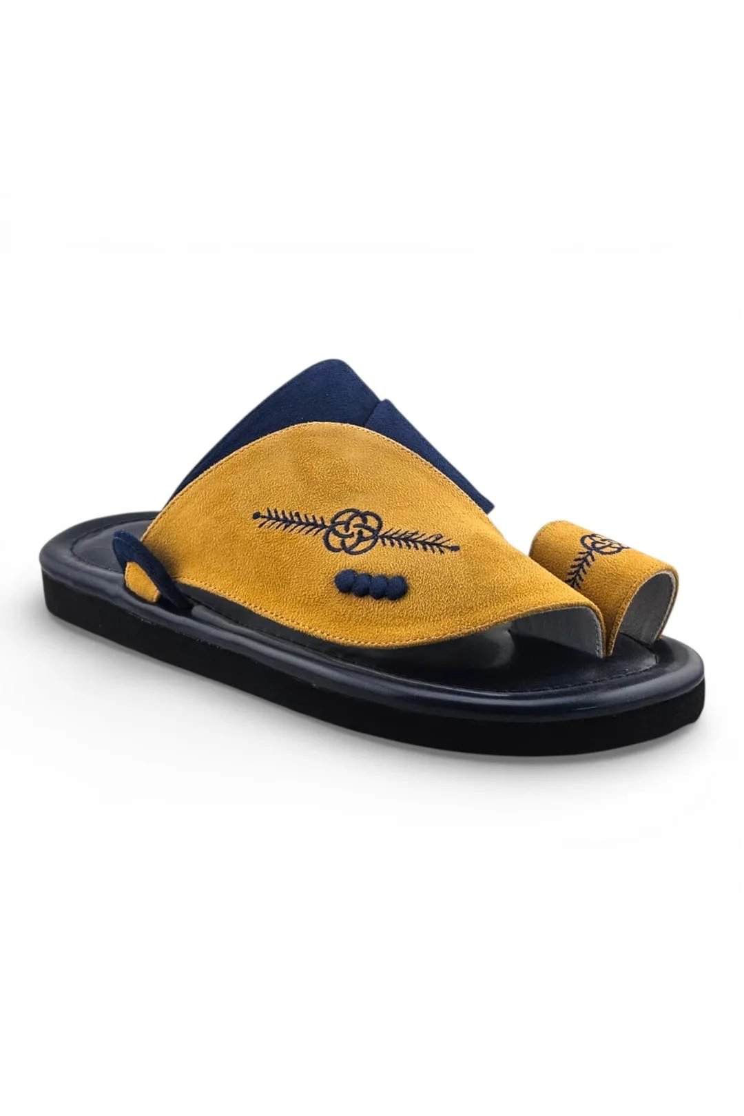 Yellow / Navy Blue