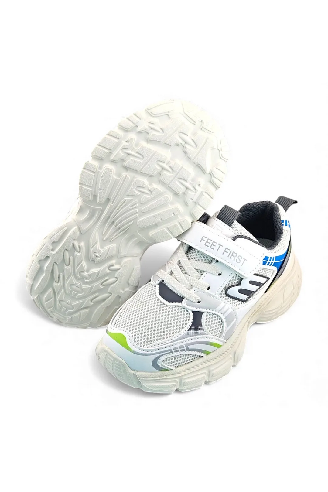 White / Light Beige / Grey