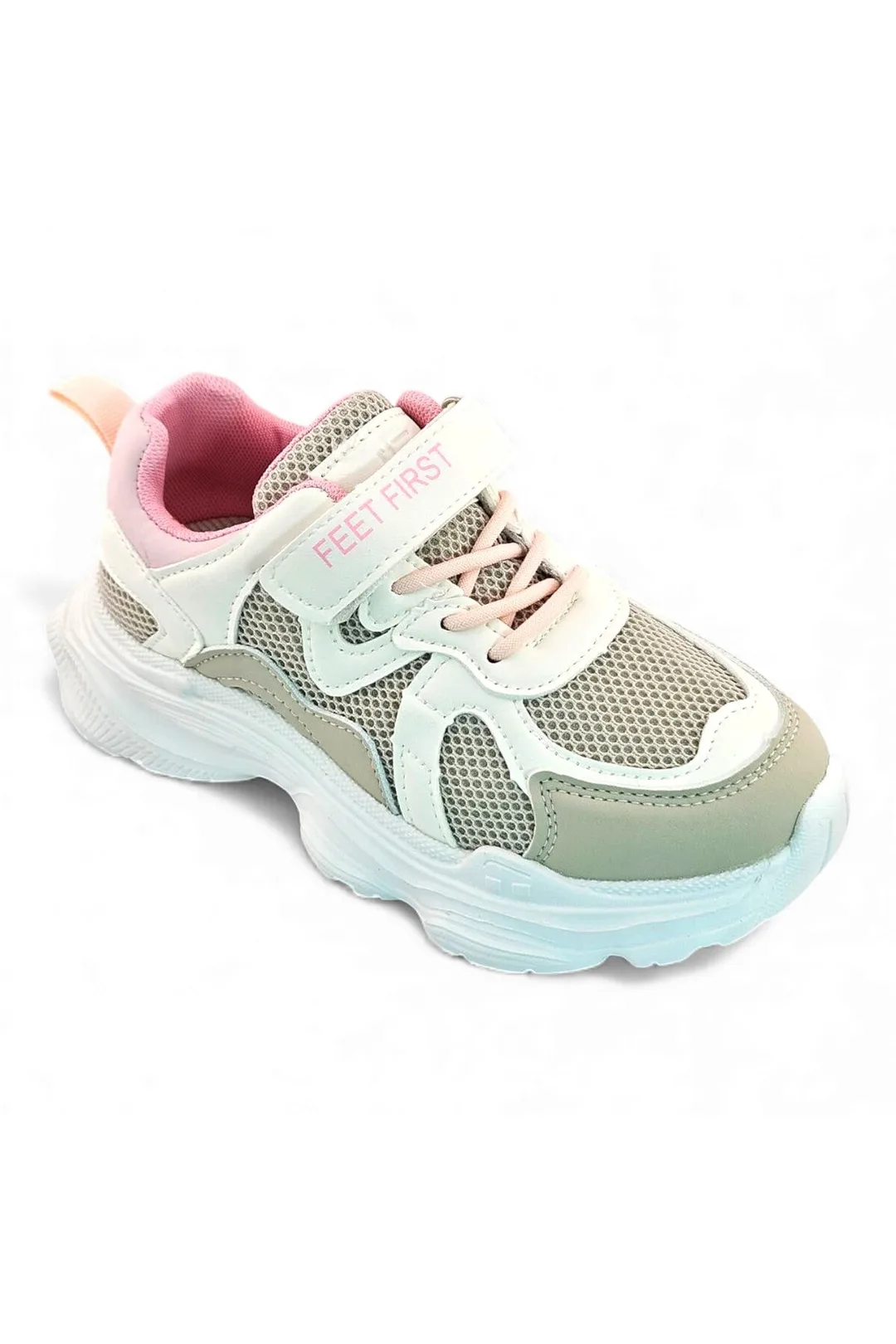 Light Khaki / Beige / Pink