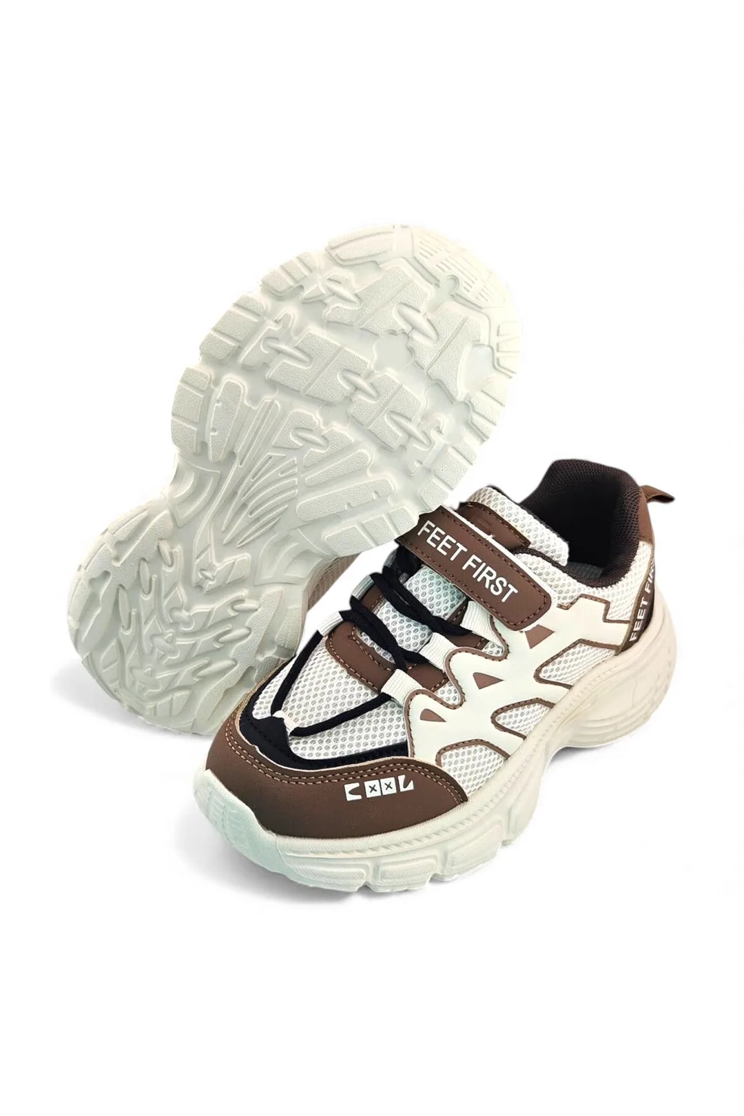 Beige / Brown / Black