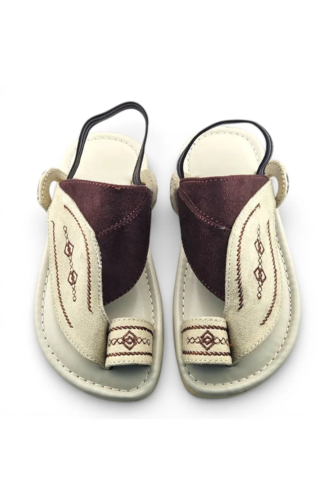 Cream / Brown