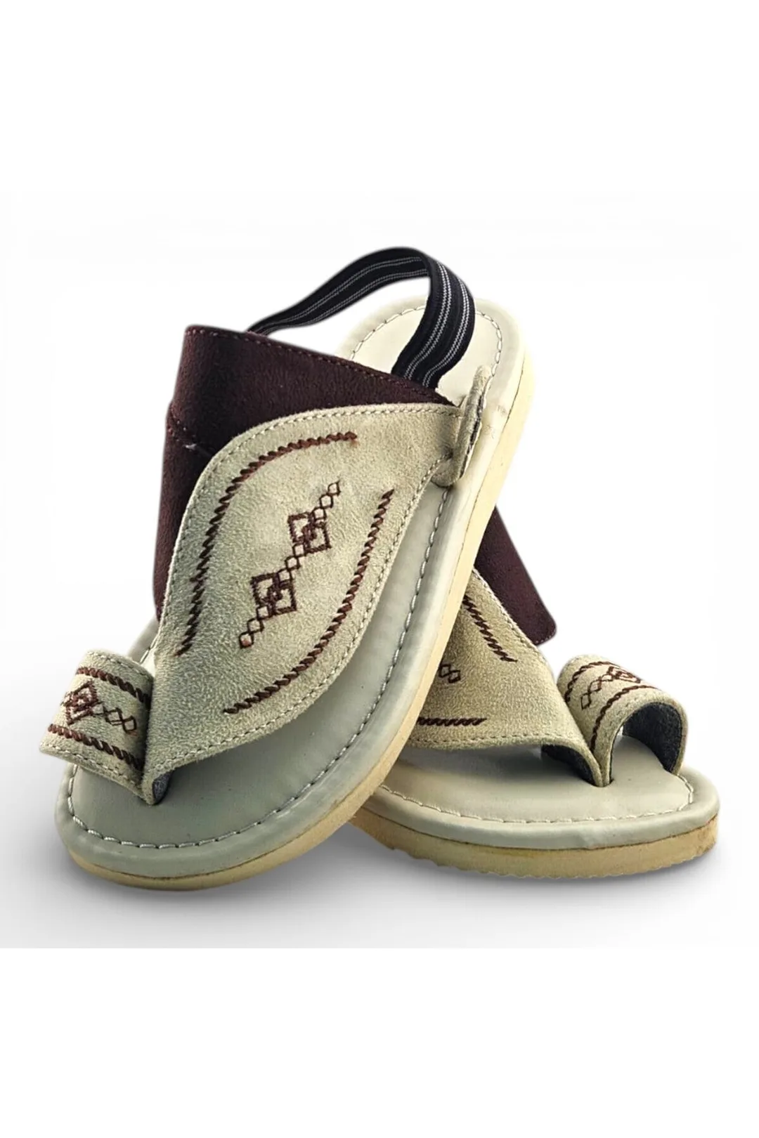 Cream / Brown