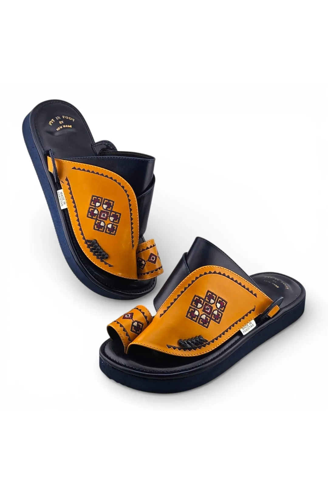 Navy Blue / Yellow