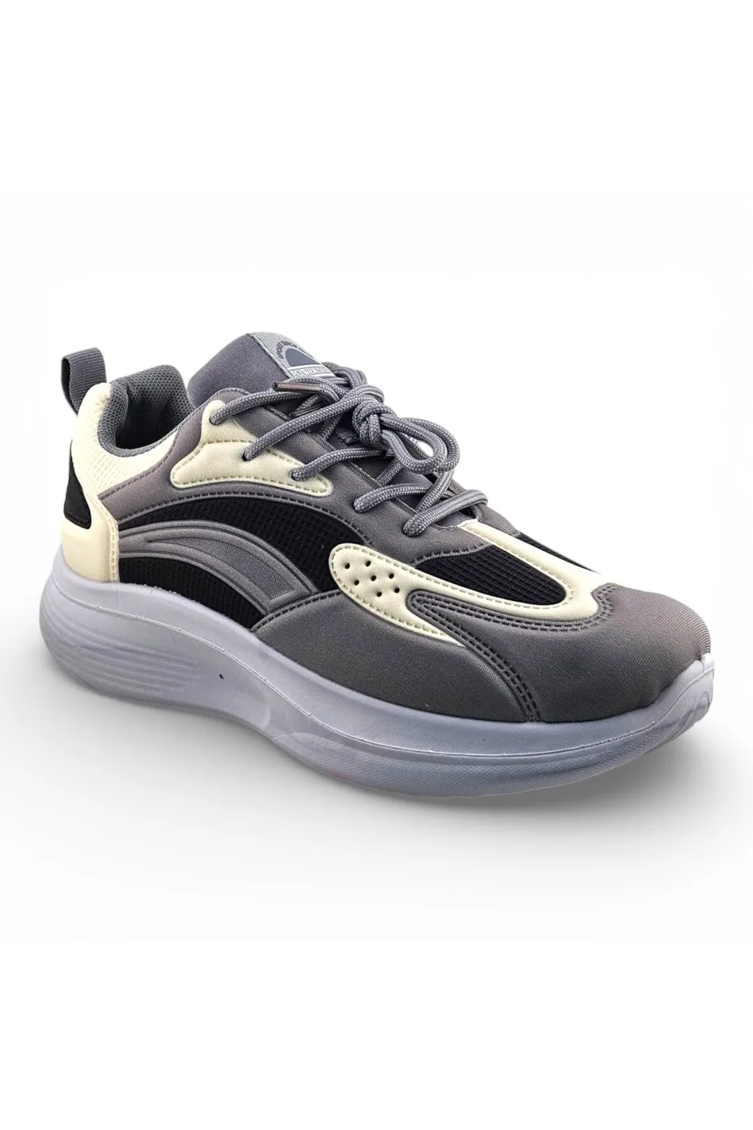 Dark Grey / Black / Off White