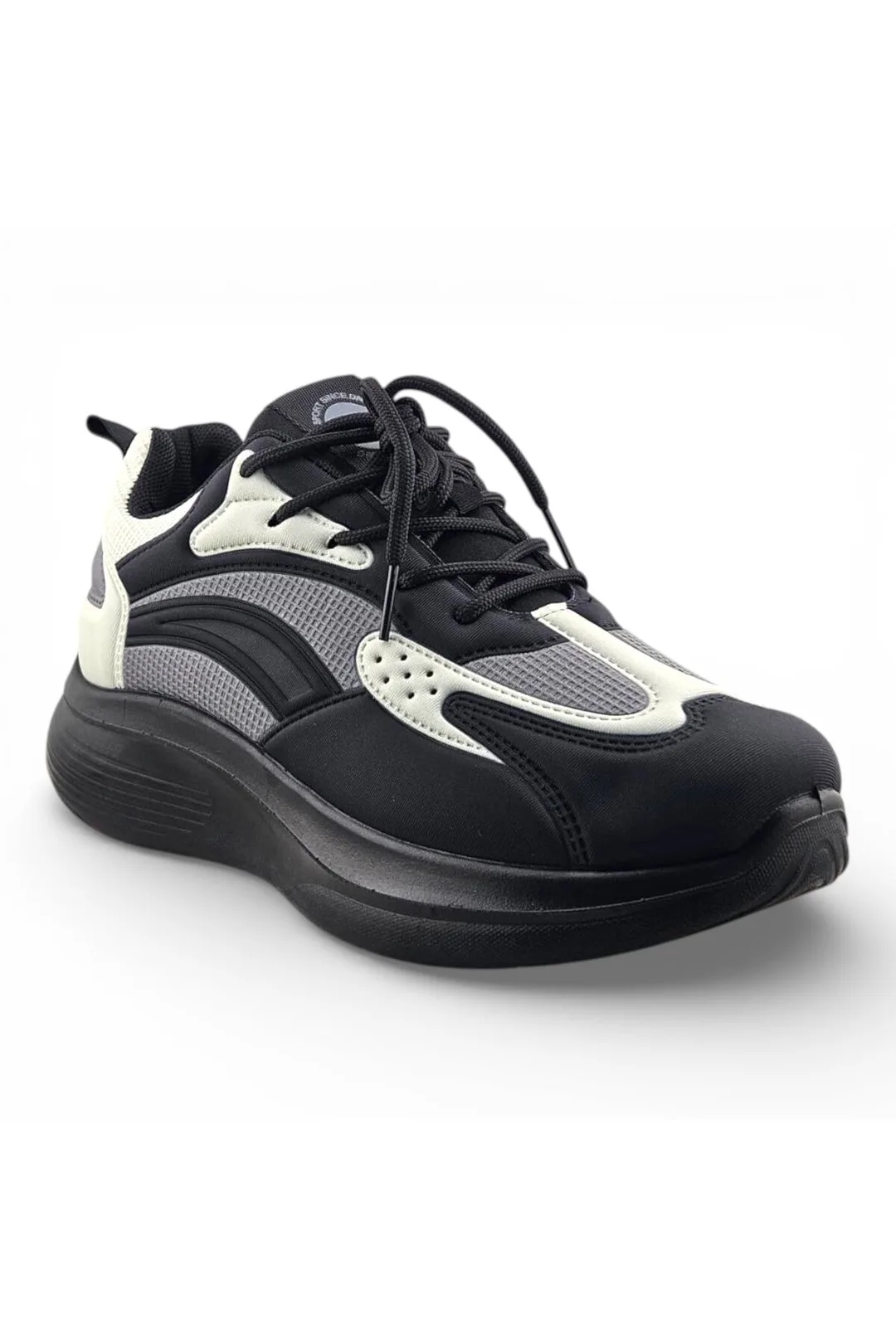Black / Dark Grey / Off White