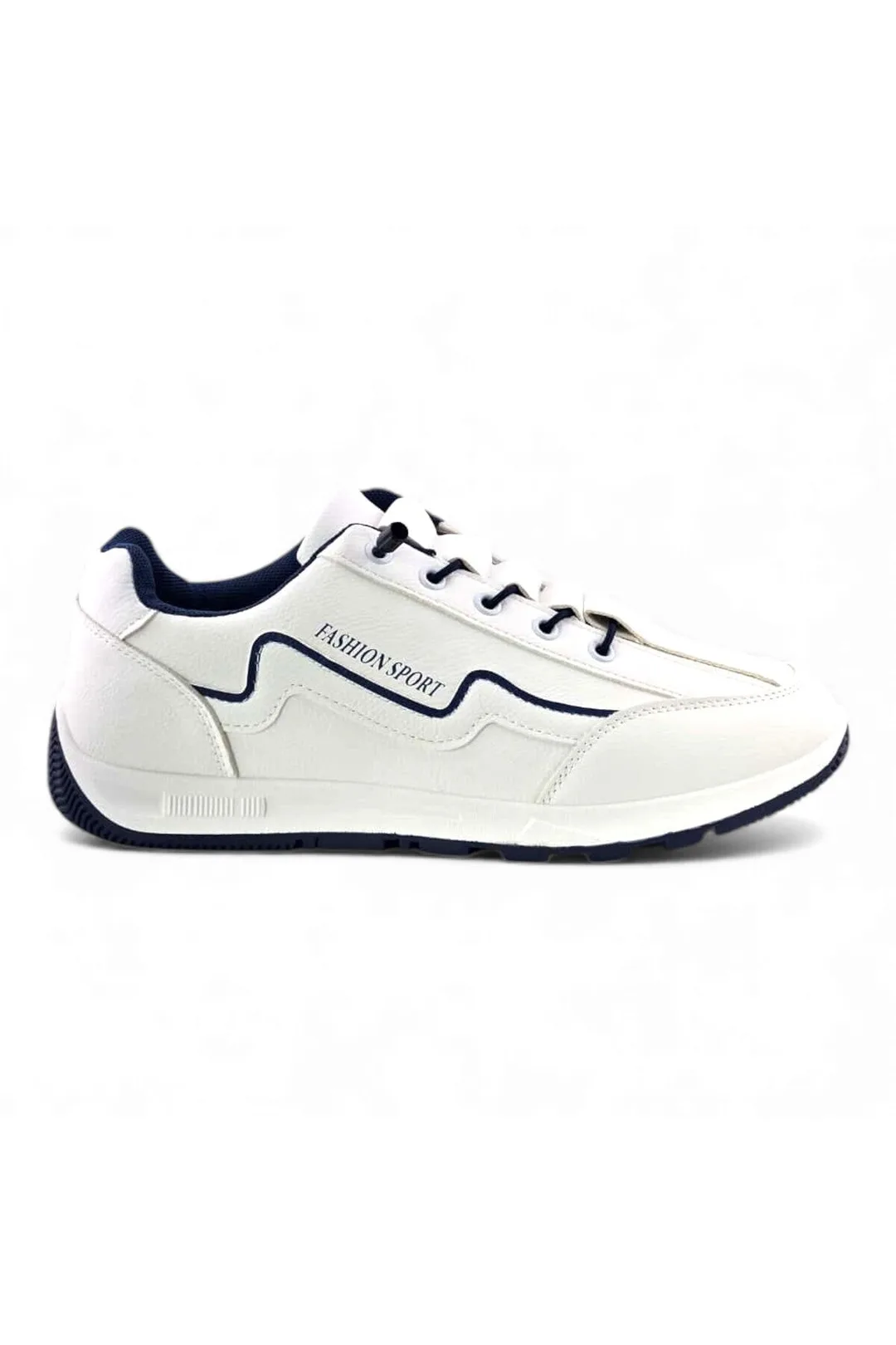 White / Dark Blue