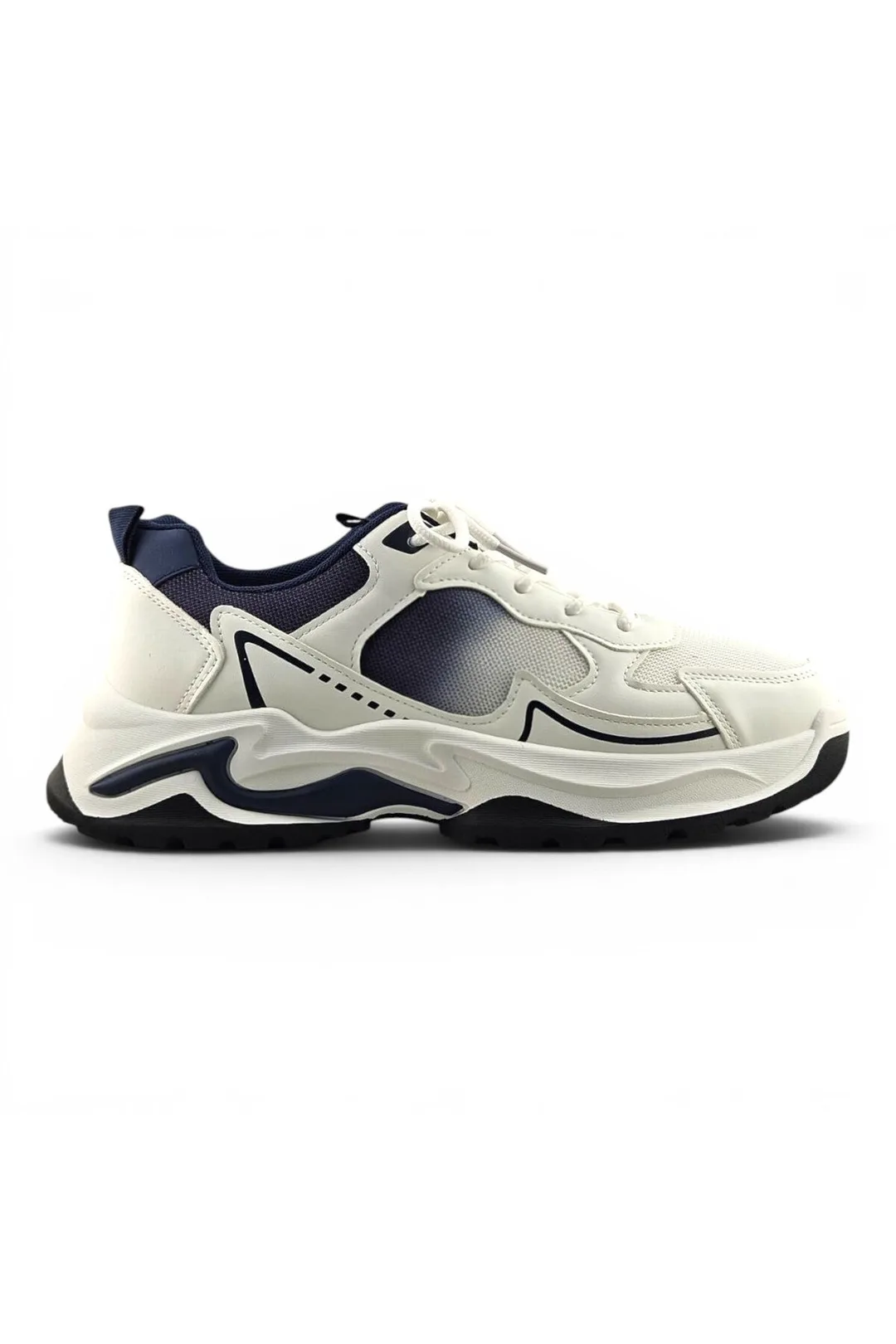 White / Navy Blue / Grey