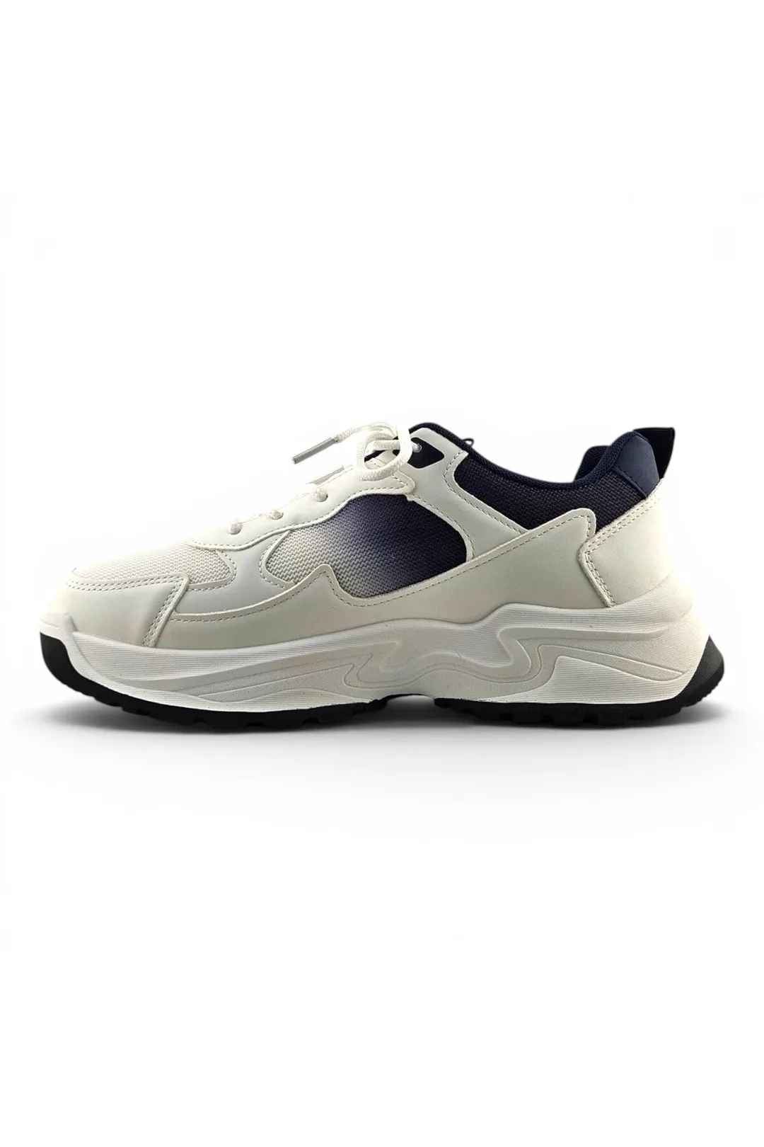 White / Navy Blue / Grey