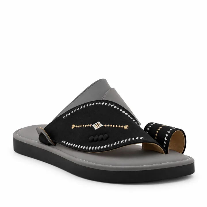 Al Fanoos Hand-Stitched Comfort Arabic Sandals for Men | 5005