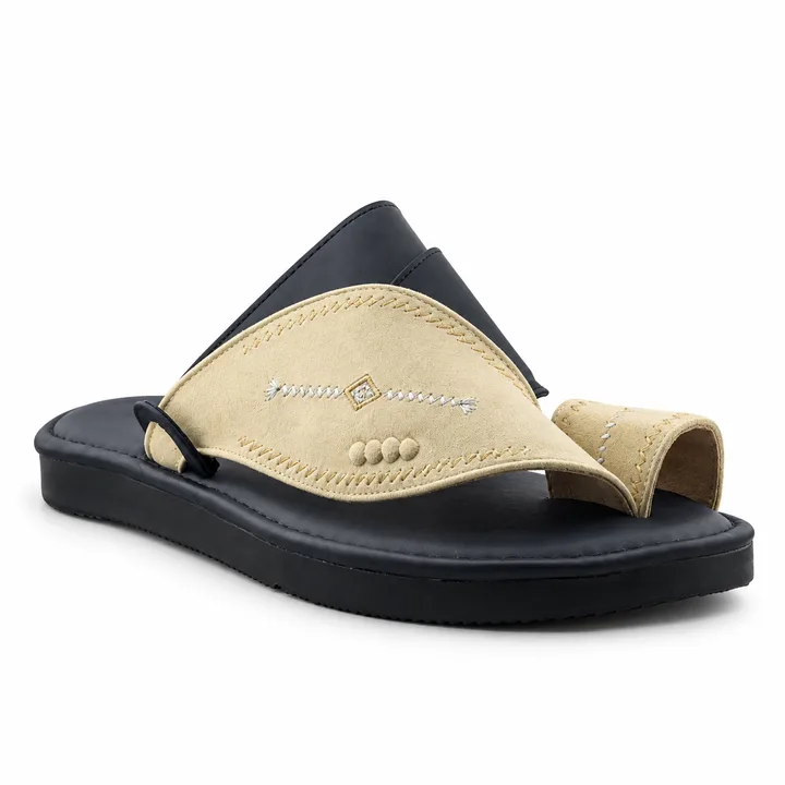 Al Fanoos Hand-Stitched Comfort Arabic Sandals for Men | 5005