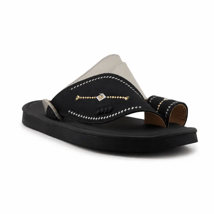 Al Fanoos Hand-Stitched Comfort Arabic Sandals for Men | 5005