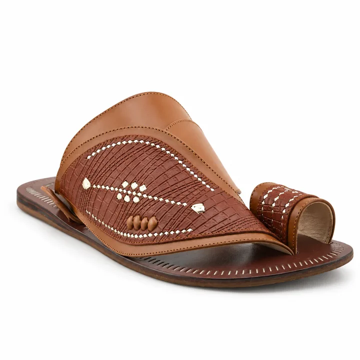 Al Fanoos Hand-Stitched Arabic Sandals for Men | 839