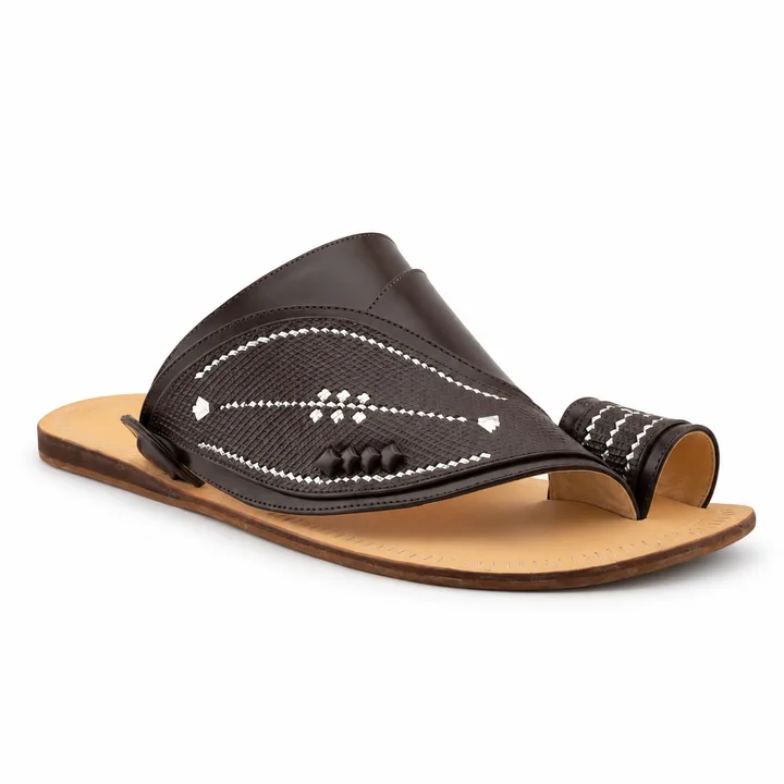 Al Fanoos Hand-Stitched Arabic Sandals for Men | 837