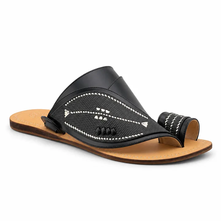 Al Fanoos Hand-Stitched Arabic Sandals for Men | 837