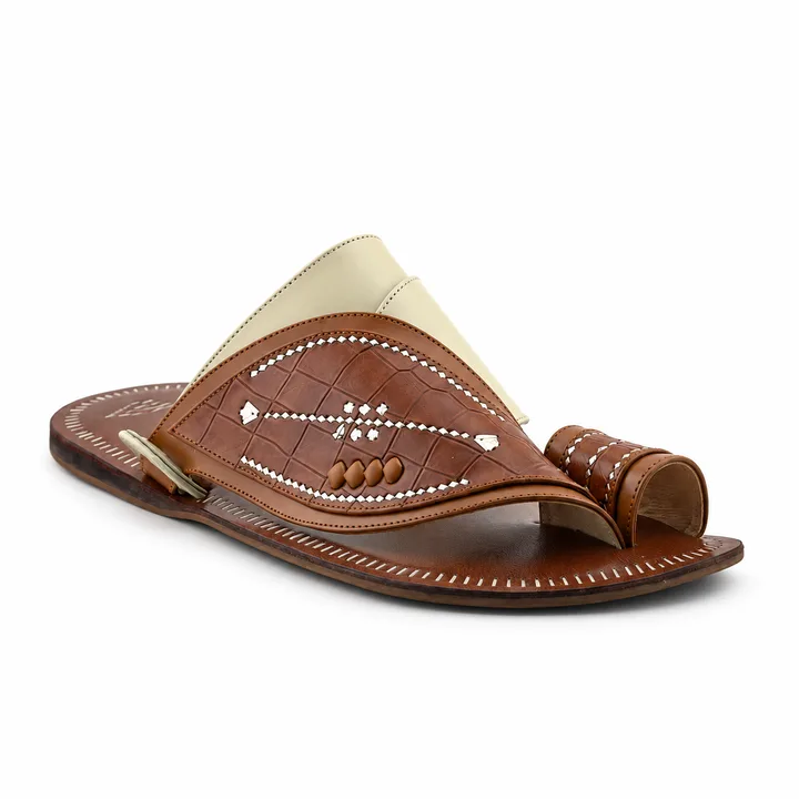 Al Fanoos Hand-Stitched Arabic Sandals for Men | 838