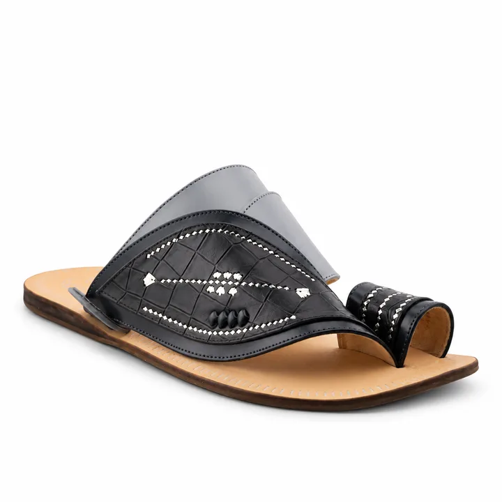 Al Fanoos Hand-Stitched Arabic Sandals for Men | 838