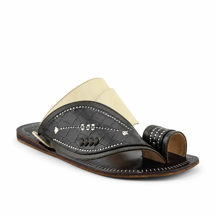 Al Fanoos Hand-Stitched Arabic Sandals for Men | 838