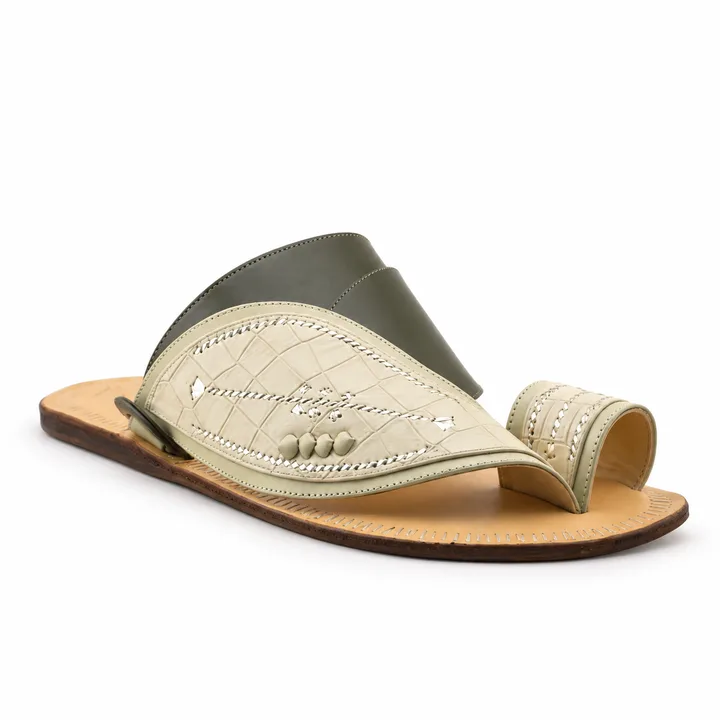 Al Fanoos Hand-Stitched Arabic Sandals for Men | 838