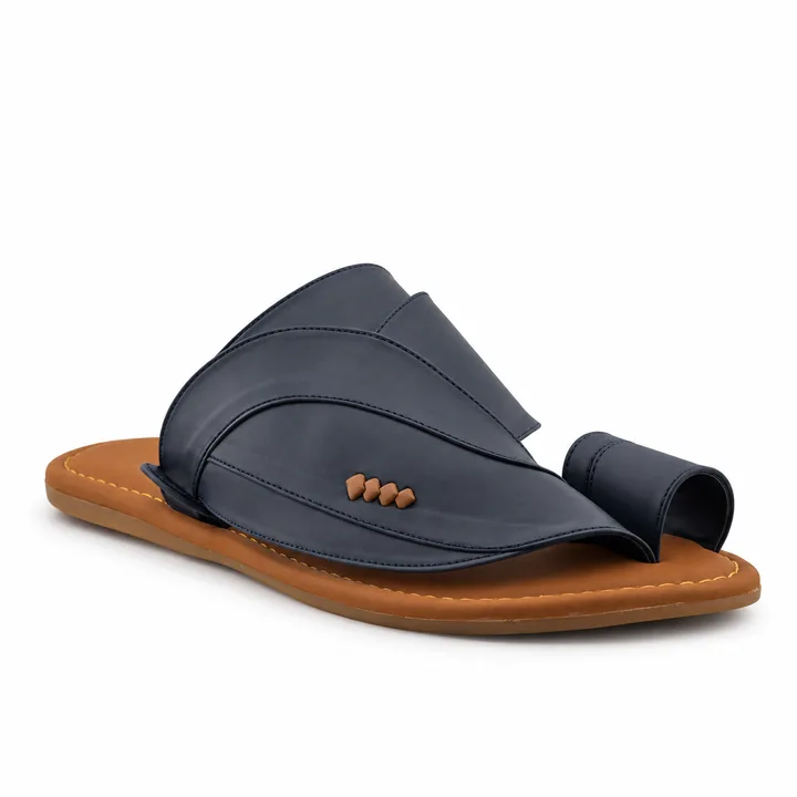 Al Fanoos Classic Smooth Arabic Sandals for Men | 5027