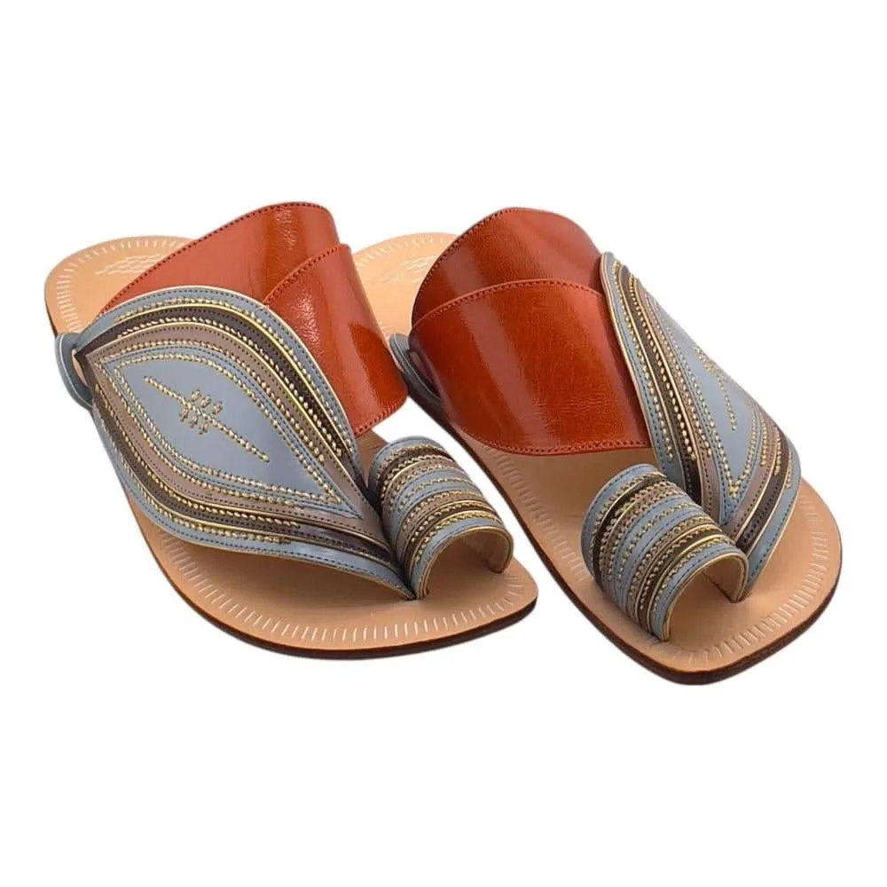 Camel / Sky Blue