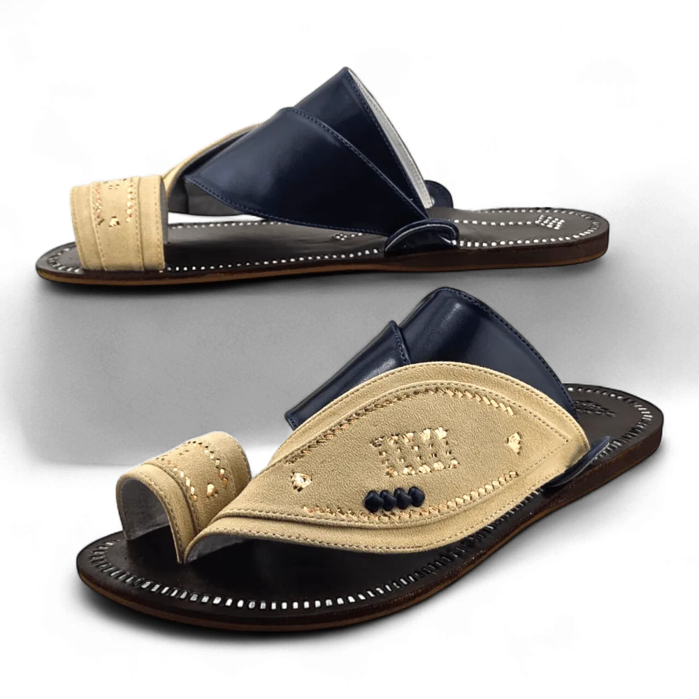 Navy Blue / Cream