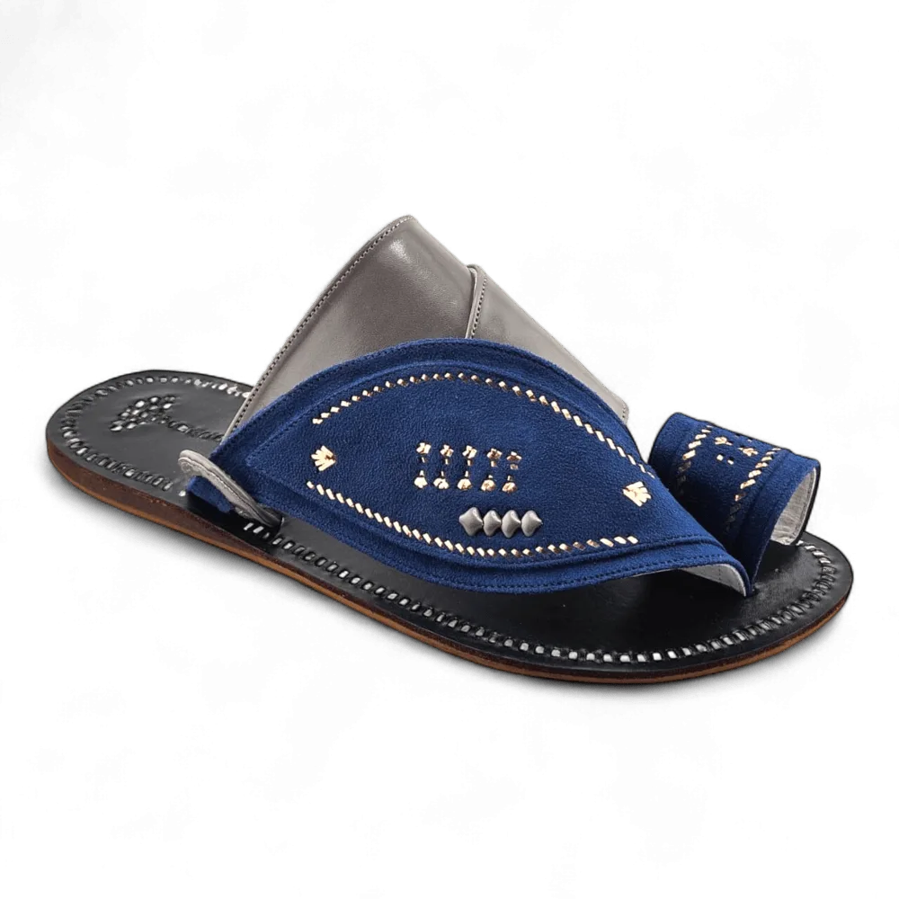 Navy Blue / Light Grey