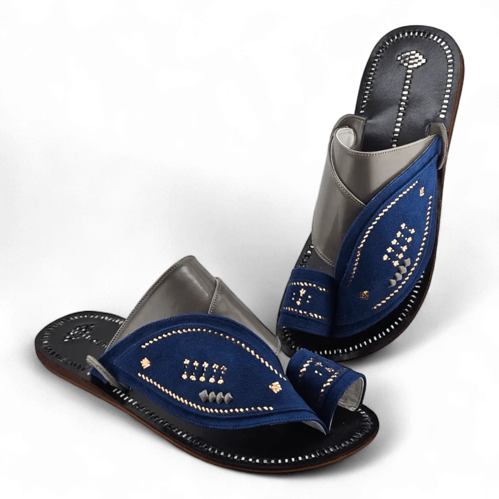 Navy Blue / Light Grey
