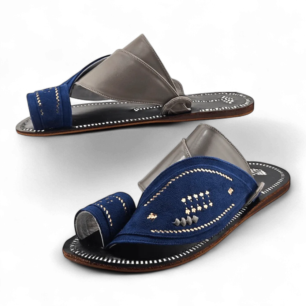 Navy Blue / Light Grey