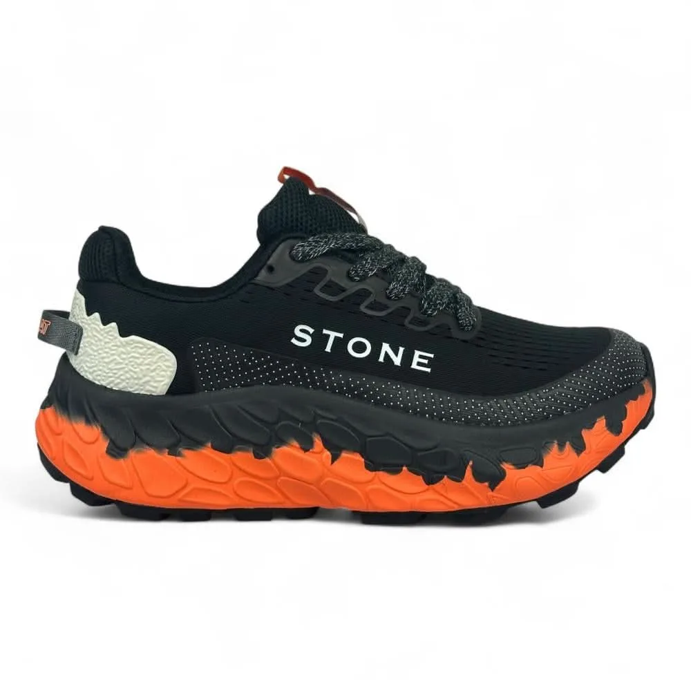 Black Reddish Orange